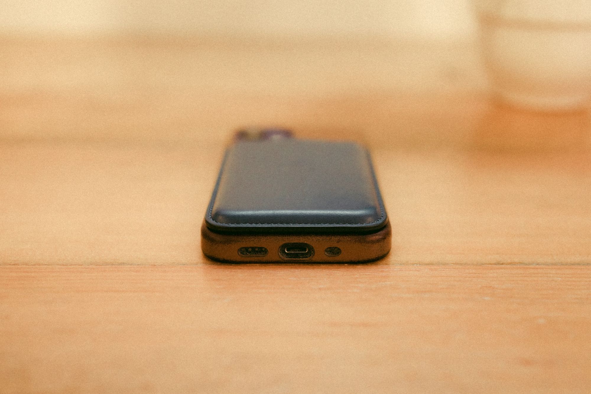 iPhone Hülle aus Vachetta Leder - mit Magsafe