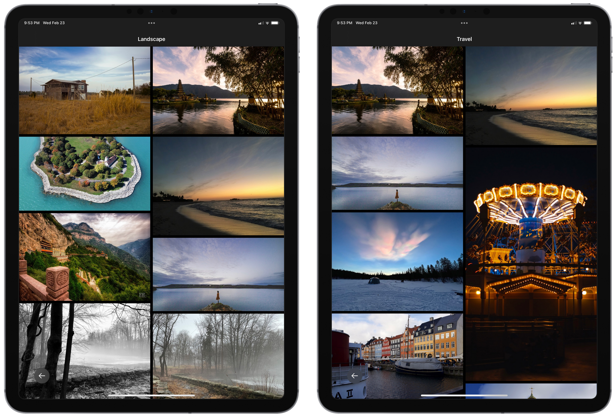I love the ability to share photos directly from Lightroom on iPad to Glass. This sharing workflow is far superior to anything Instagram has ever developed.
