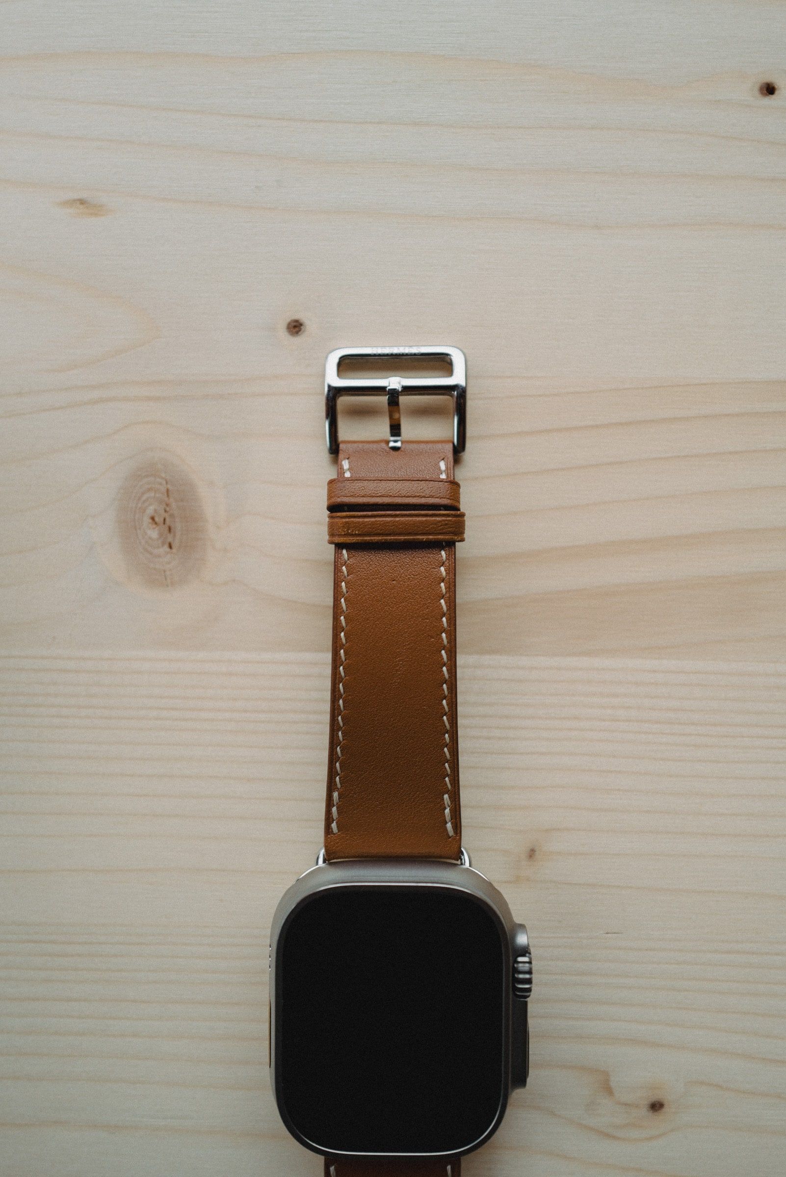 The Infinity Loop Honeymoon Suite Apple Watch Leather Band