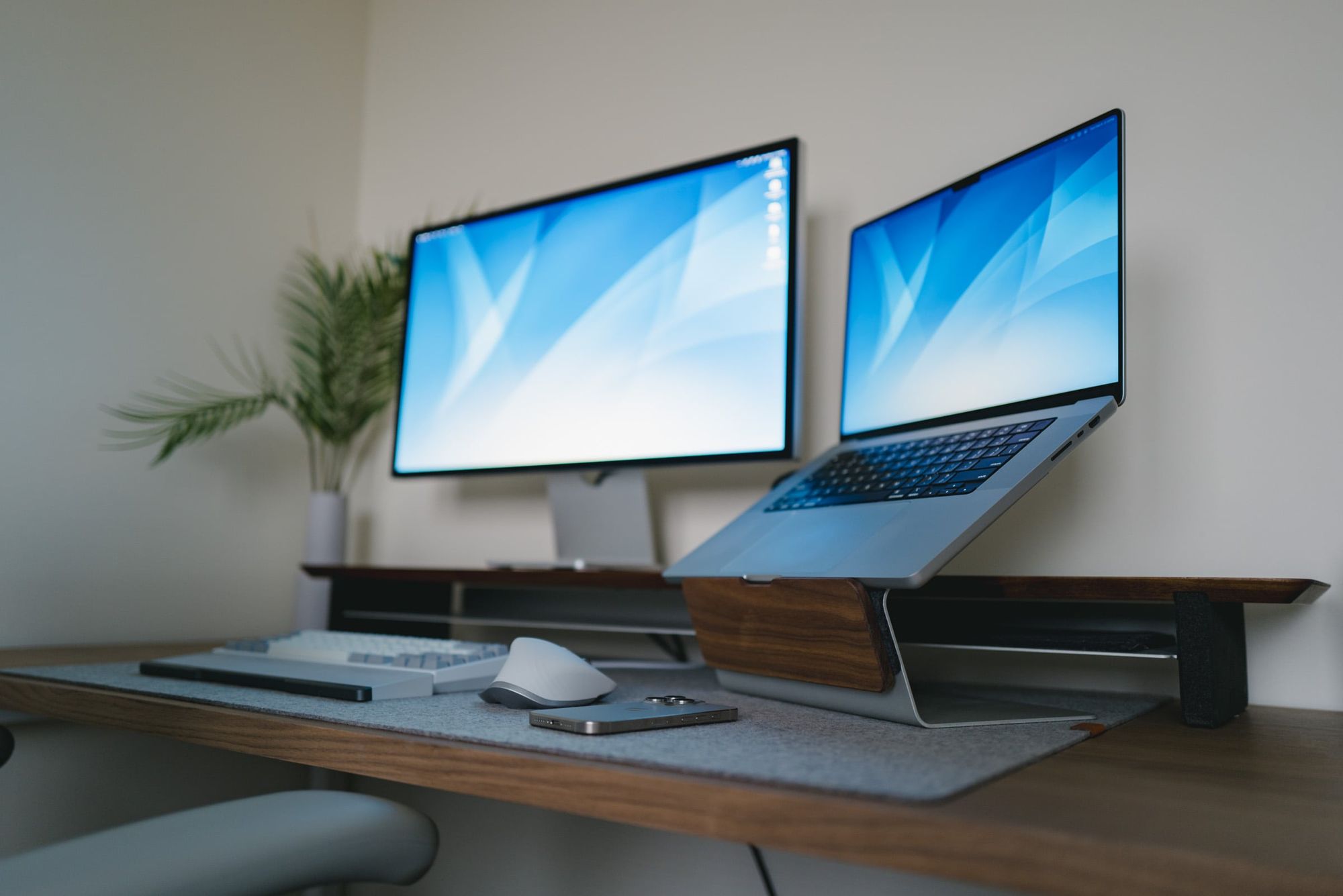 The Grovemade Desk Shelf is a classy, pricey desk shelf for smaller  displays – Apple World Today