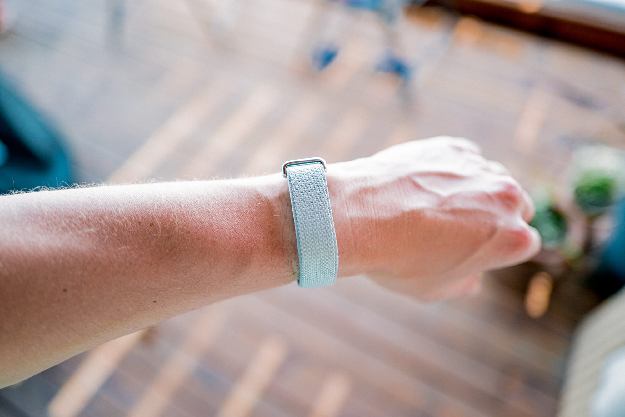 The Google FitBit Air is the first Google product I’ve ever purchased. Above: The Google FitBit Air with Fog band.