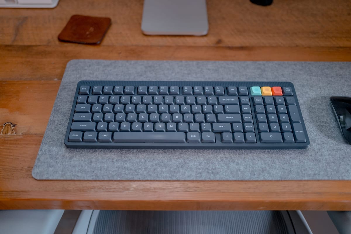 A Review of the Nuphy Node 100 Low-Profile Mechanical Keyboard